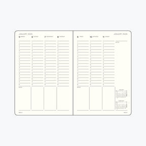 Leuchtturm1917 - 2026 Diary - Week Planner - A5 - Spring Leaf