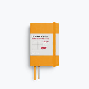 Leuchtturm1917 - 2026 Diary - Weekly Planner - A7 - Rising Sun