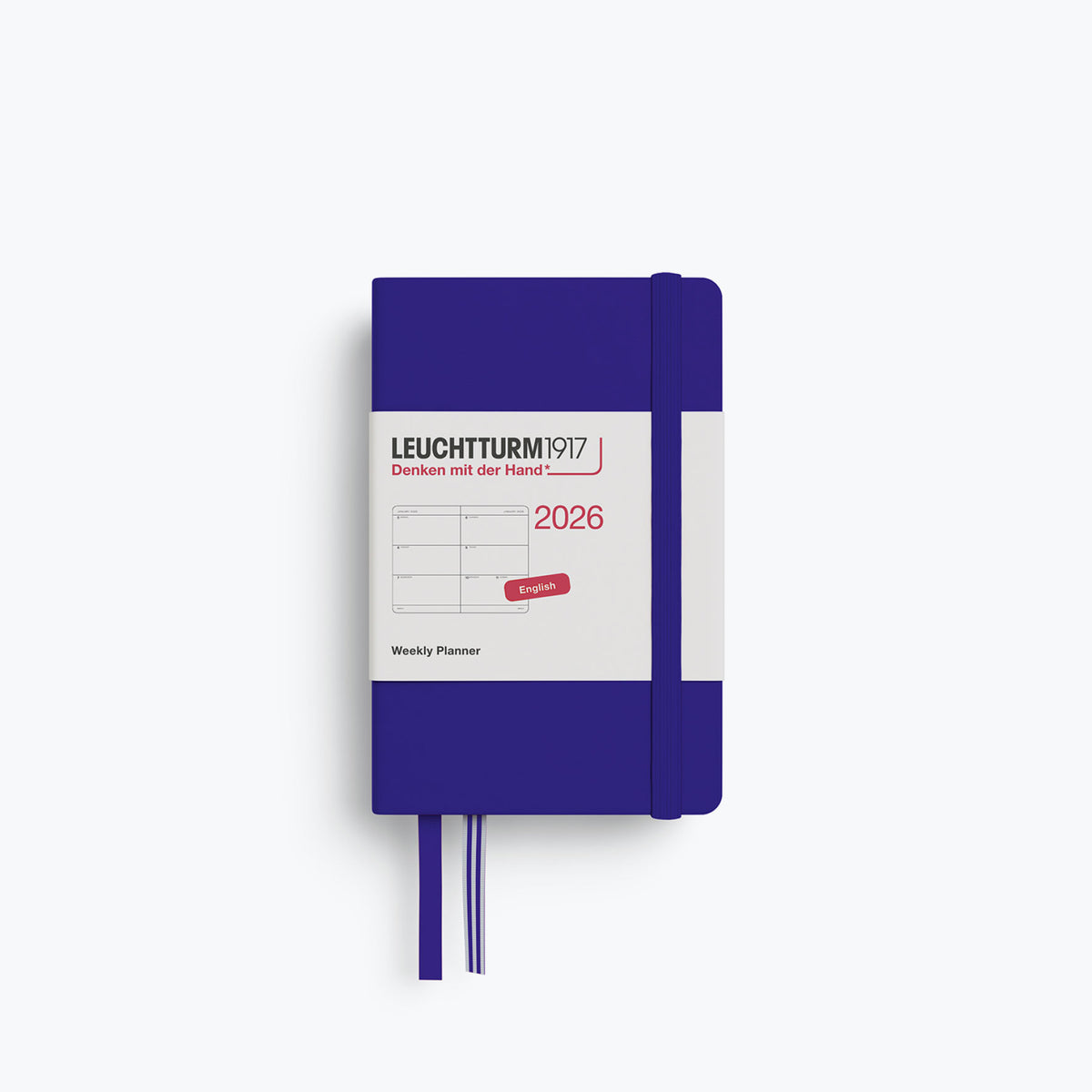 Leuchtturm1917 - 2026 Diary - Weekly Planner - A7 - Ink