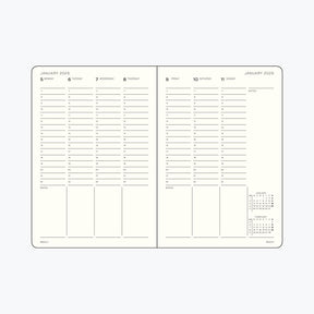 Leuchtturm1917 - 2026 Diary - Week Planner - B6+ - Forest Green