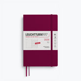 Leuchtturm1917 - 2026 Diary - Weekly Notebook - B6+ - Port Red