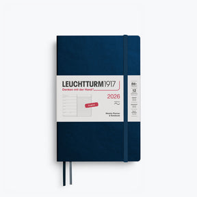 Leuchtturm1917 - 2026 Diary - Weekly Notebook - B6+ - Deep Sea