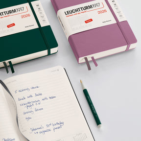 Leuchtturm1917 - 2026 Diary - Daily Planner - A4 - Black
