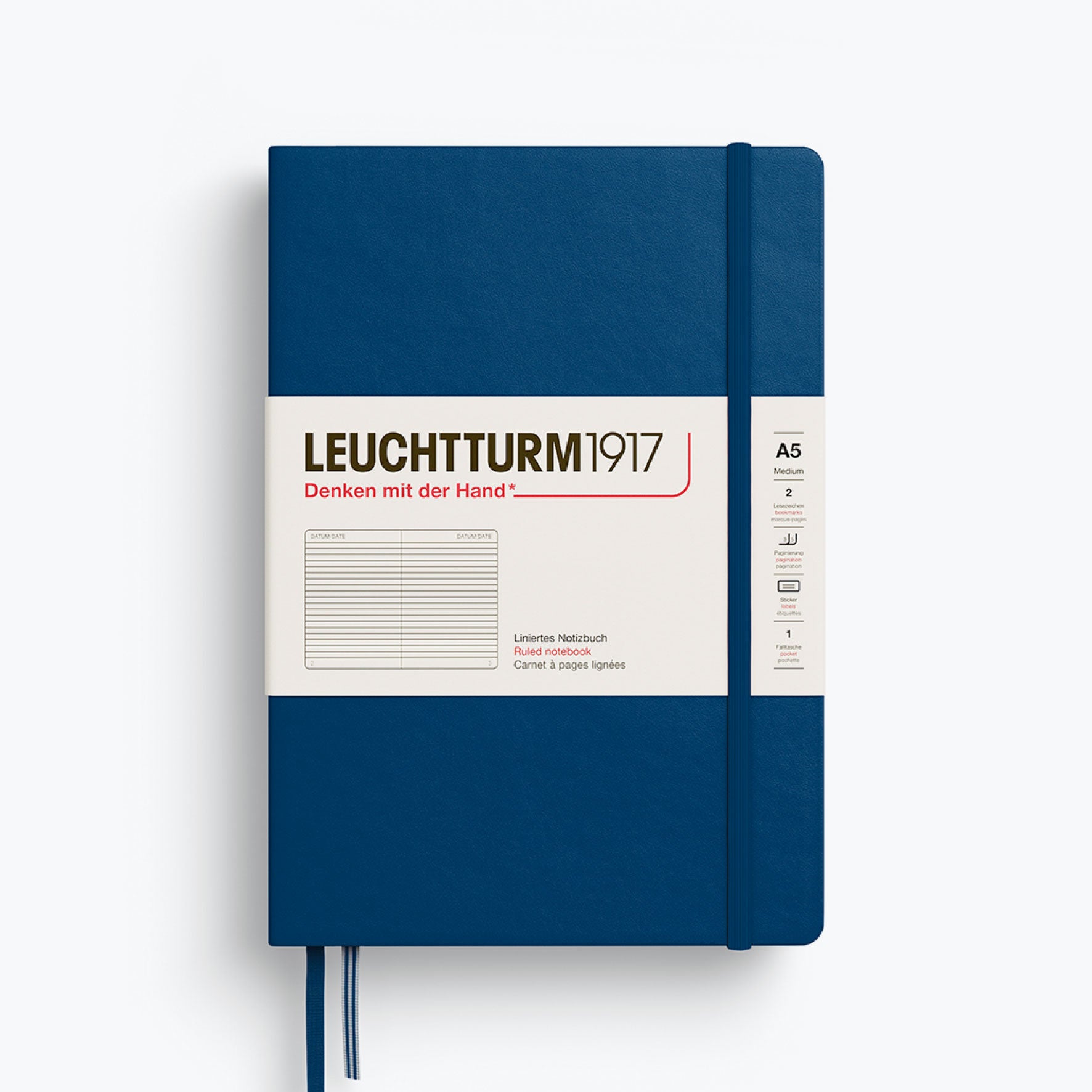 Leuchtturm1917 - Notebook - A5 - Indigo
