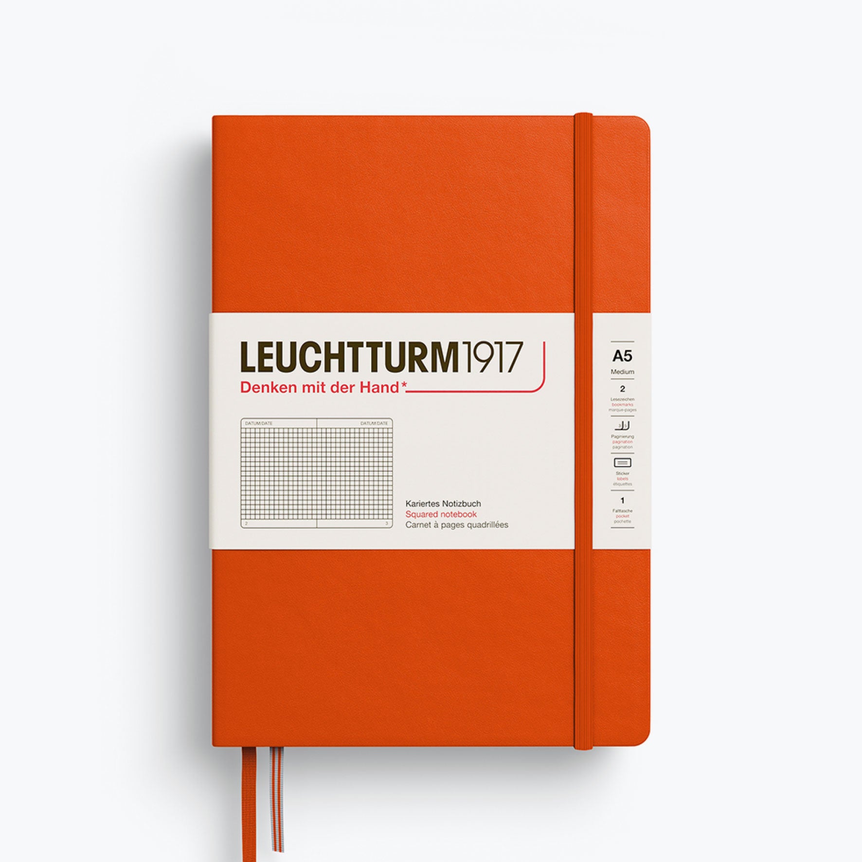 Leuchtturm1917 - Notebook - A5 - Pumpkin
