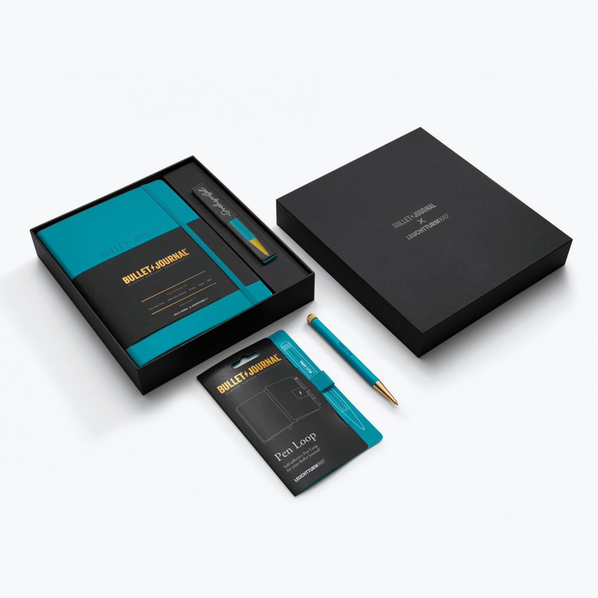 Leuchtturm1917 - Notebook - Bullet Journal II - Gift Set - Turquoise25