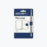 Leuchtturm1917 pen loop in navy blue