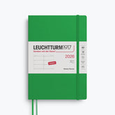 Leuchtturm1917 - 2026 Diary - Weekly Planner - A5 - Spring Leaf (Soft)