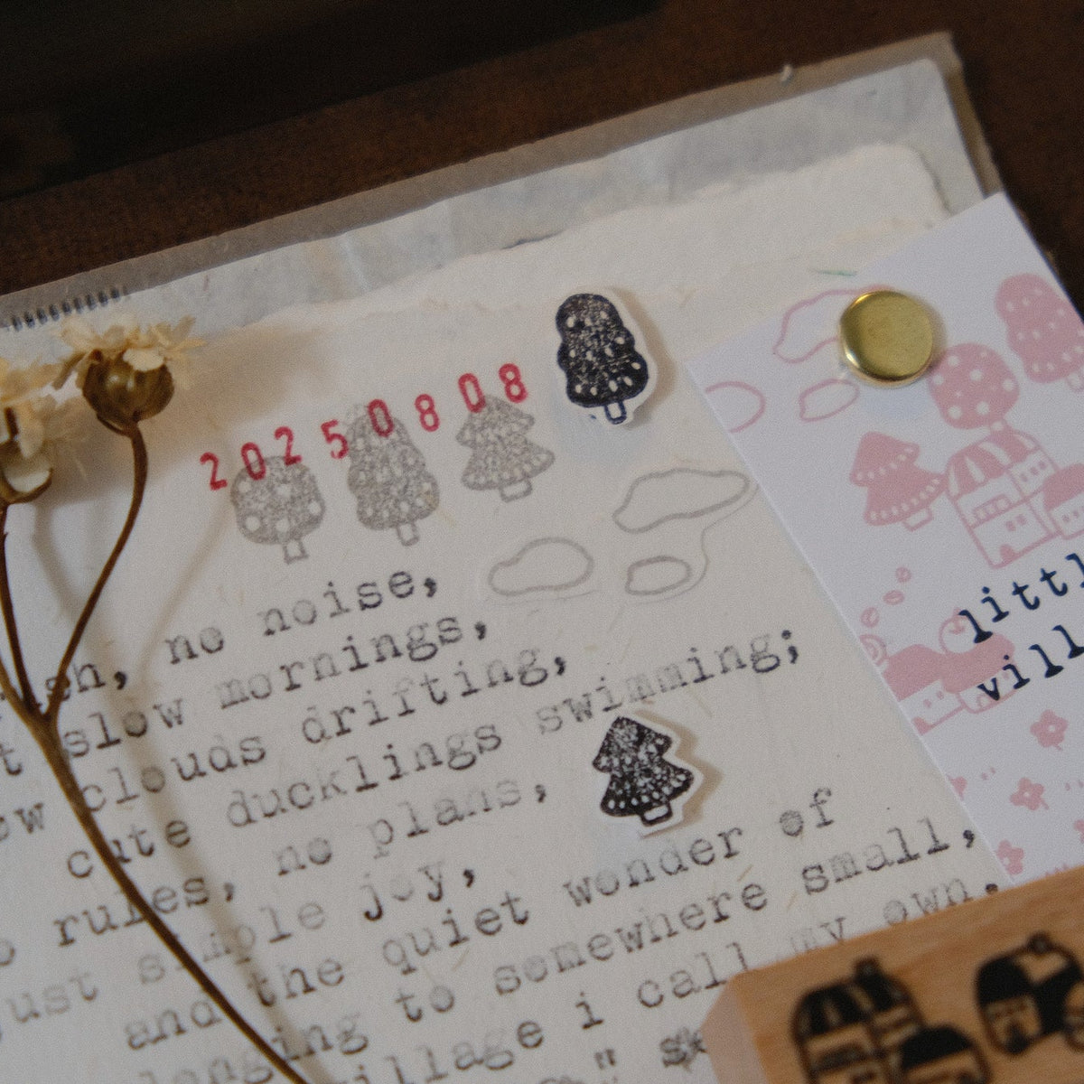 Eileen Tai - Stamp Set - Little Village (A)