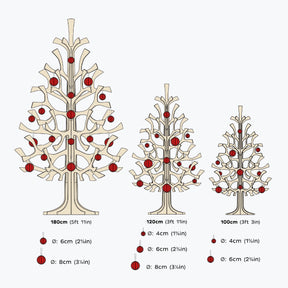 Lovi - Ornament - Baubles - 6cm - Light Green (Pack of 4)