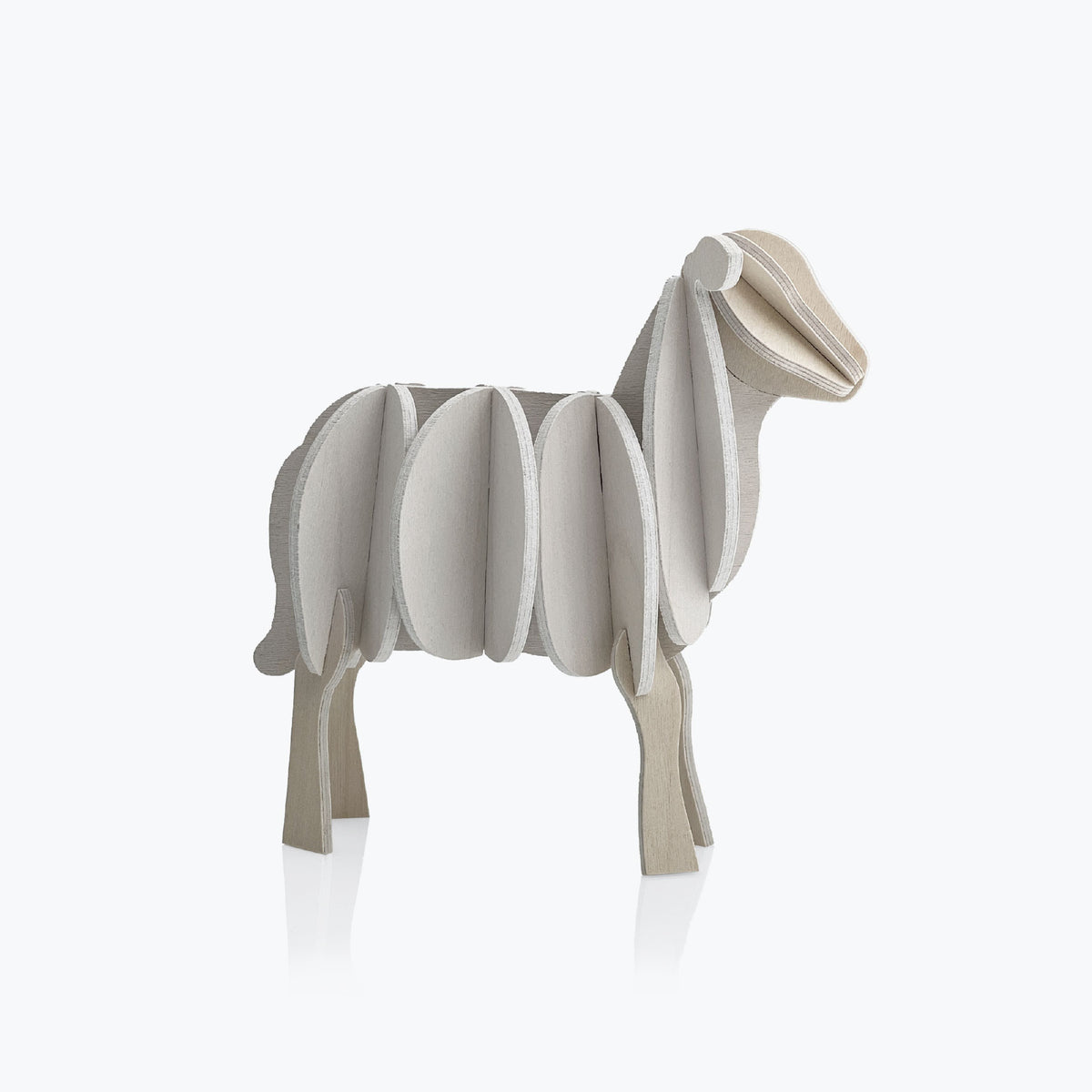 Lovi - Ornament - Lamb - 14cm - White Mix