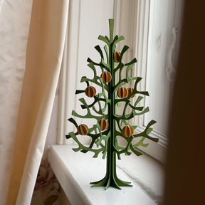 Lovi - Ornament - Minibaubles - 1.7cm - Cinnamon Brown (Pack of 8)