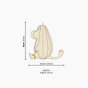 Lovi - Ornament - Moomin - Snorkmaiden - 9cm