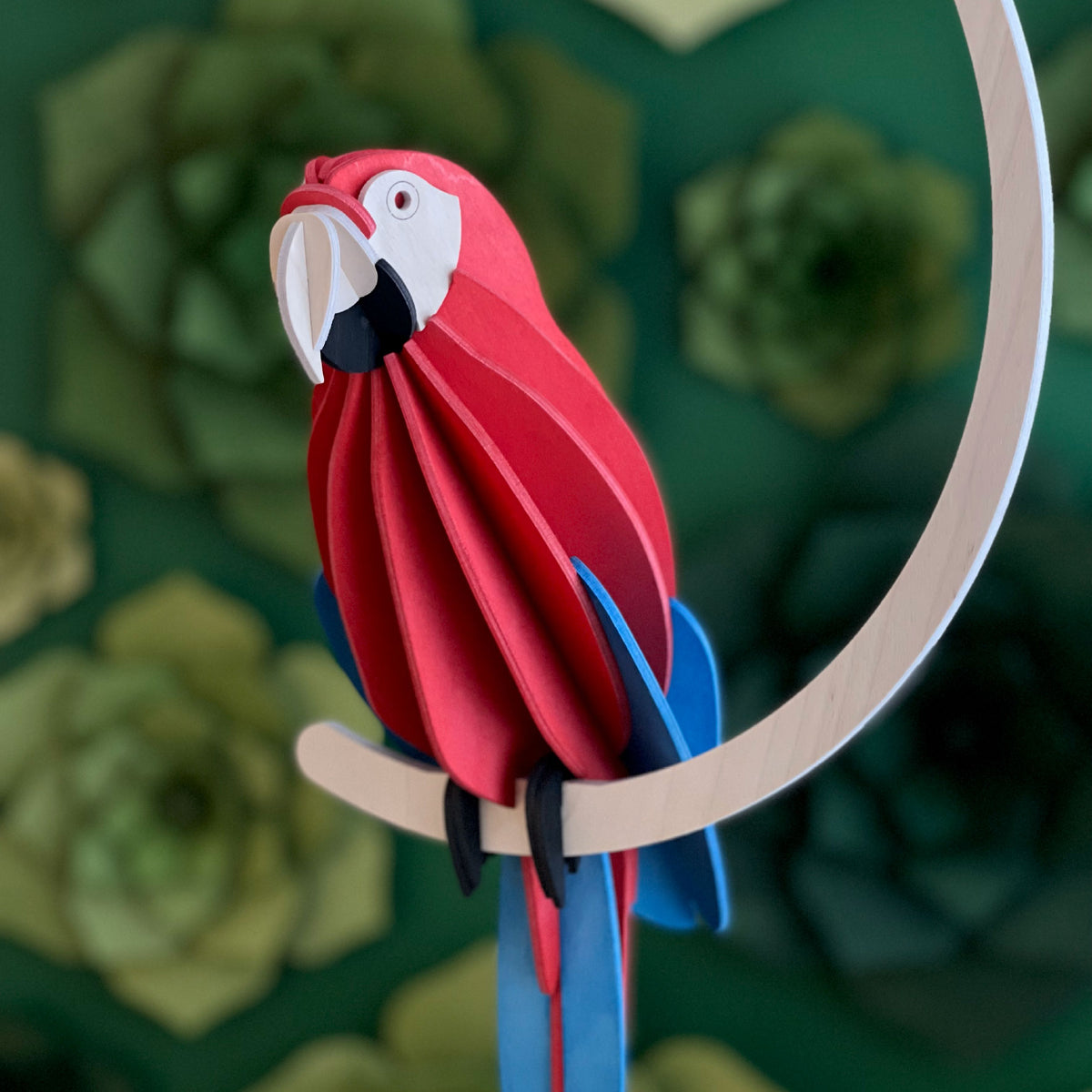 Lovi - Ornament - Parrot - 34cm - Scarlet Macaw