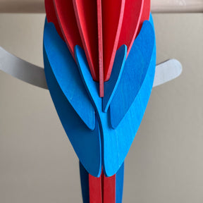 Lovi - Ornament - Parrot - 50cm - Scarlet Macaw