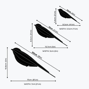 Lovi - Ornament - Swallow - 10cm - Dark Blue