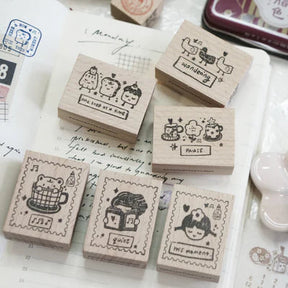 Black Milk Project - Stamp - This Moment (Dolly Postal Stamp)