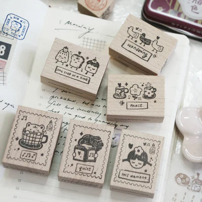 Black Milk Project - Stamp - This Moment (Dolly Postal Stamp)