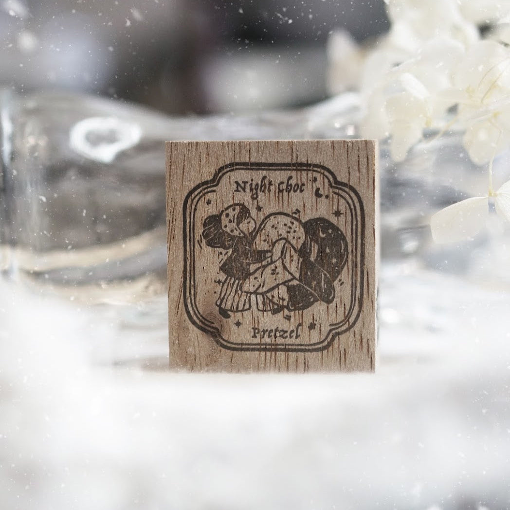Black Milk Project - Stamp - Notes In The Night - Night Choc Pretzel