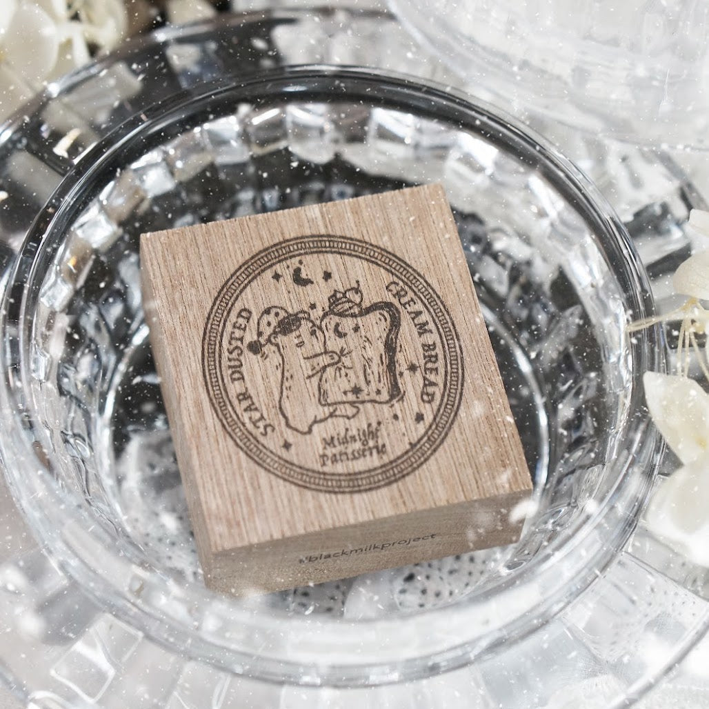 Black Milk Project - Stamp - Notes In The Night - Star Dusted Cream Bread
