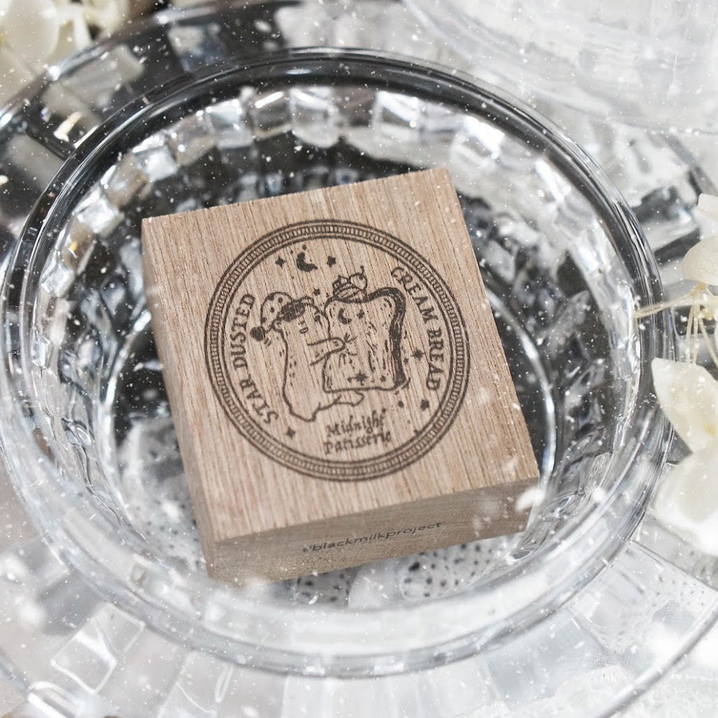 Black Milk Project - Stamp - Notes In The Night - Star Dusted Cream Bread