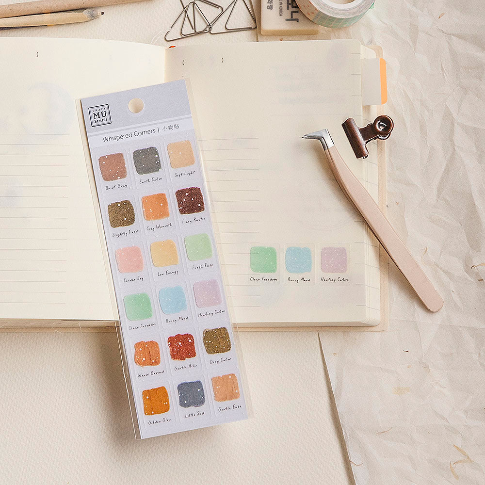 MU Lifestyle - Planner Sticker - Whispered Corners - #01