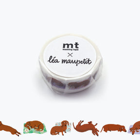 MT Masking Tape - Washi Tape - Léa Maupetit - Dachshund