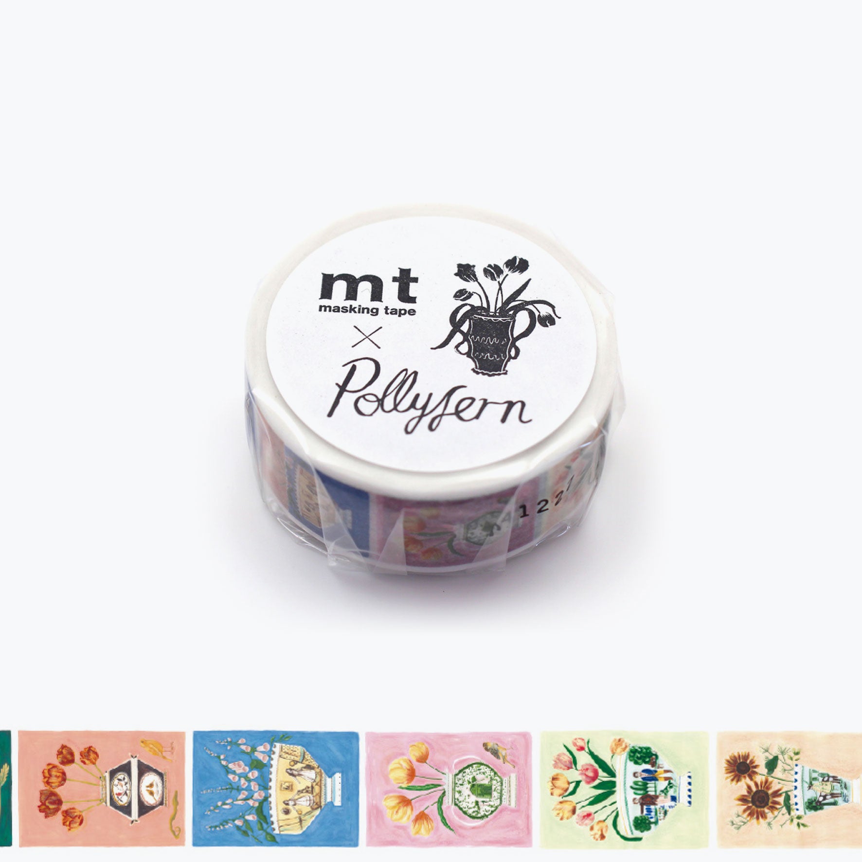 MT Masking Tape - Washi Tape - Polly Fern - Flowers