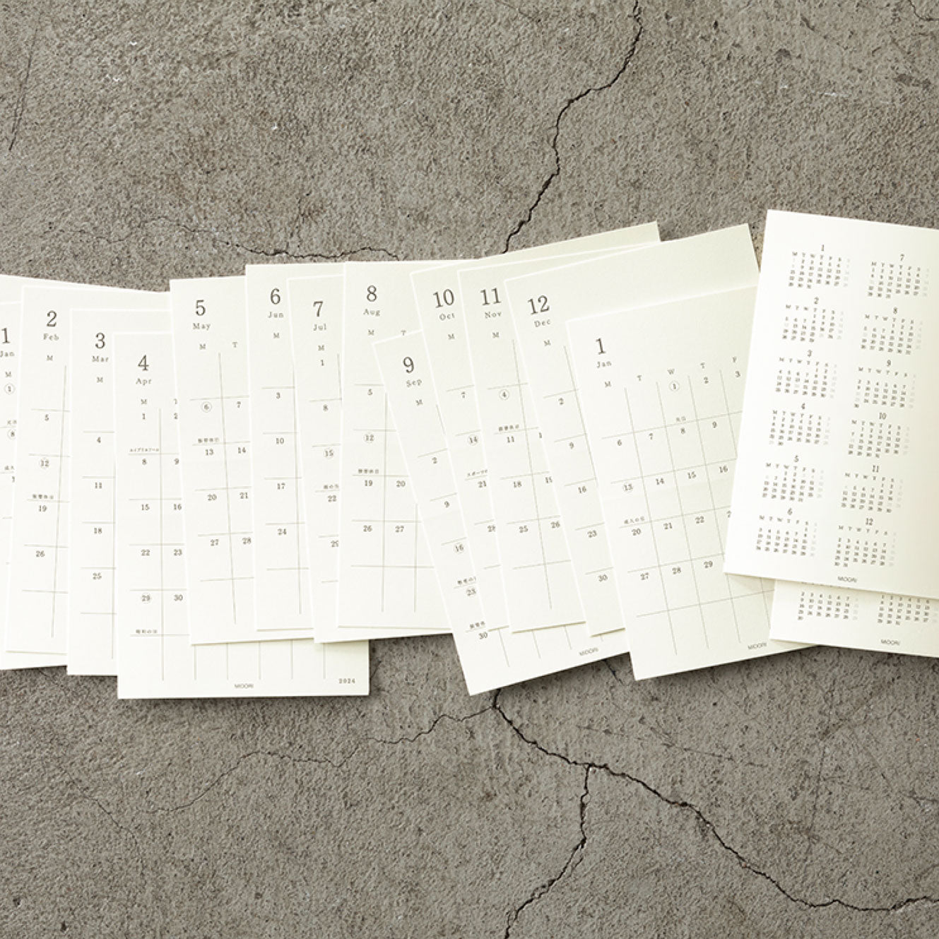 Midori - 2024 Diary - MD Diary Sticker [S]
