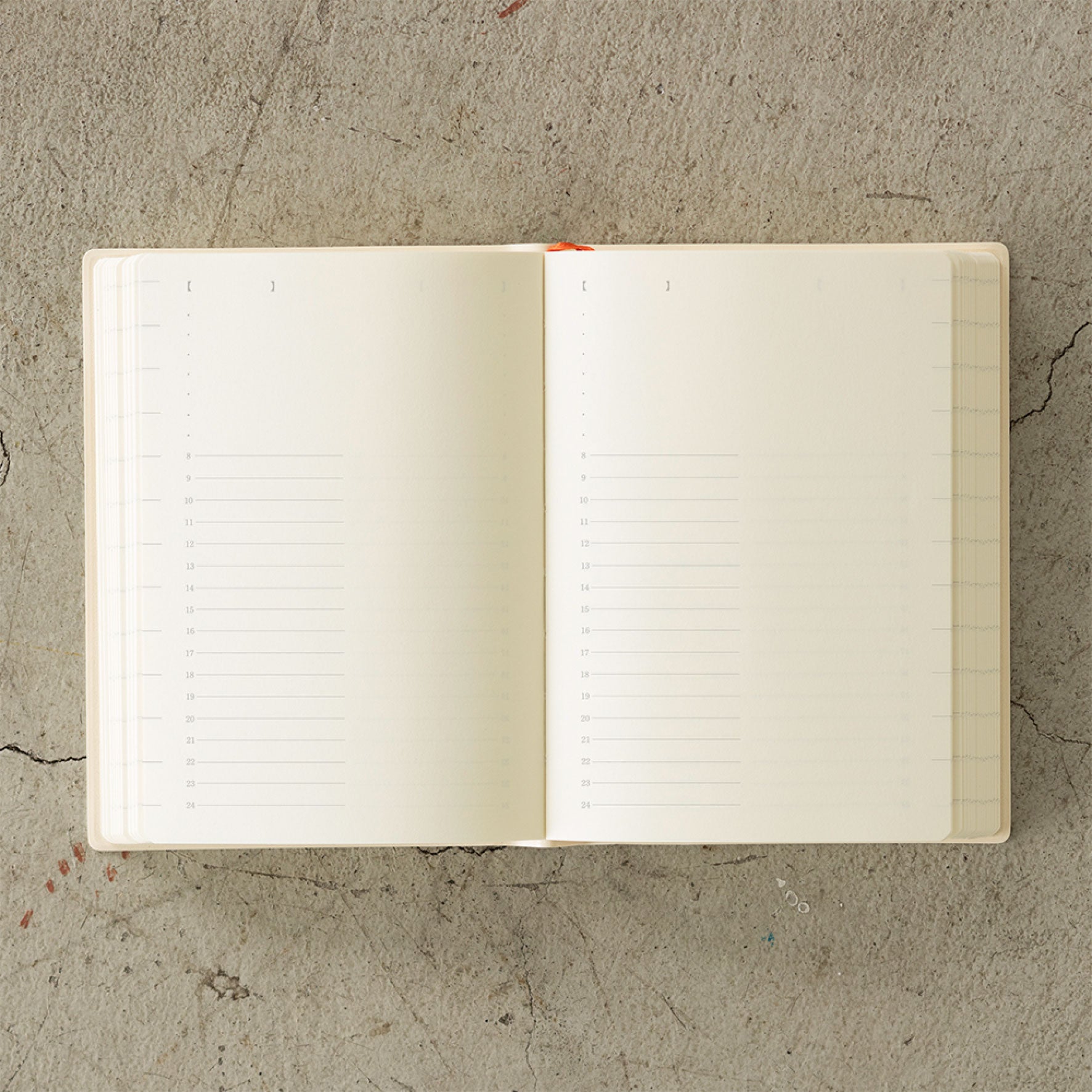 Midori - 2026 Diary - MD 1Day 1Page - A6