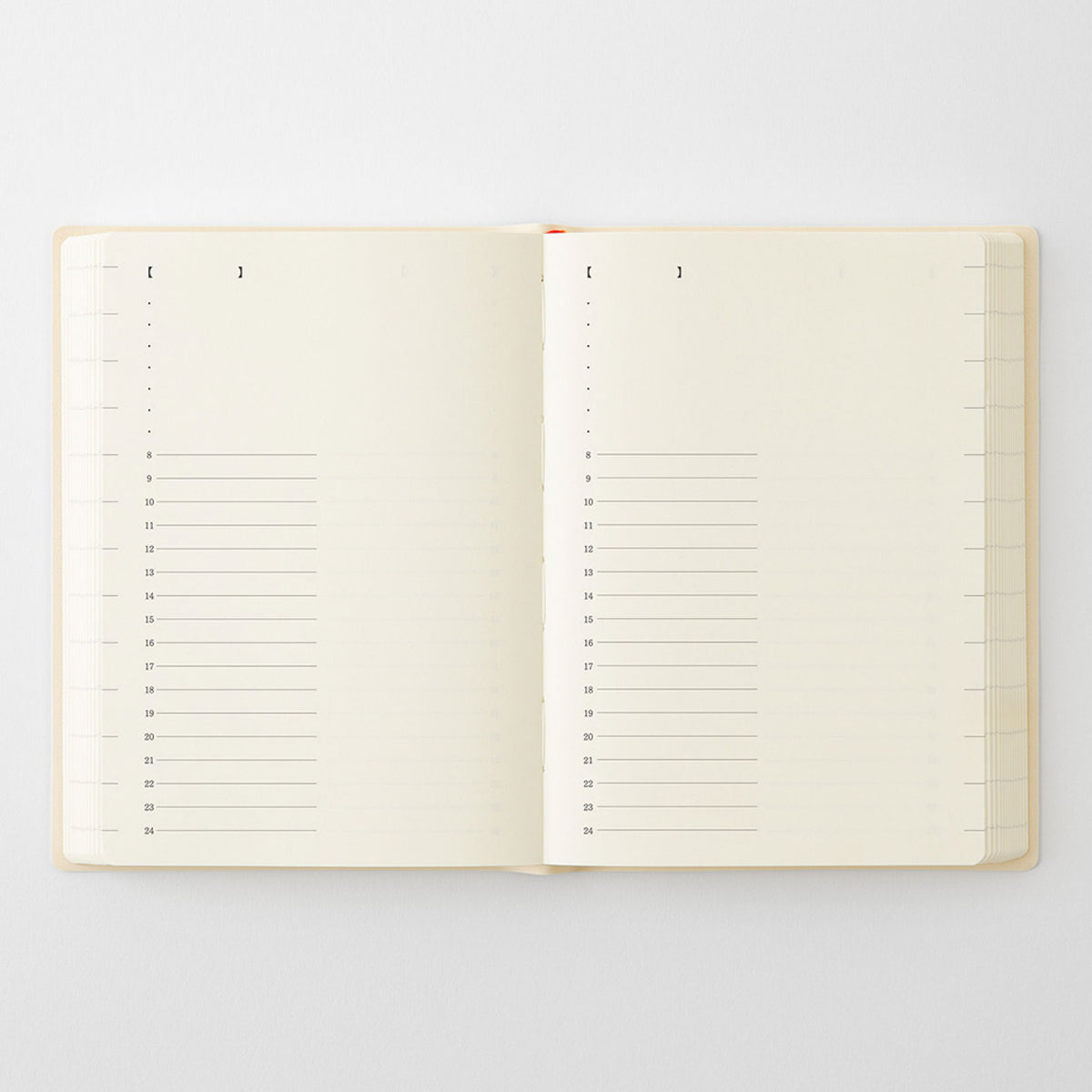 Midori - 2027 Diary - MD 1Day 1Page - A6