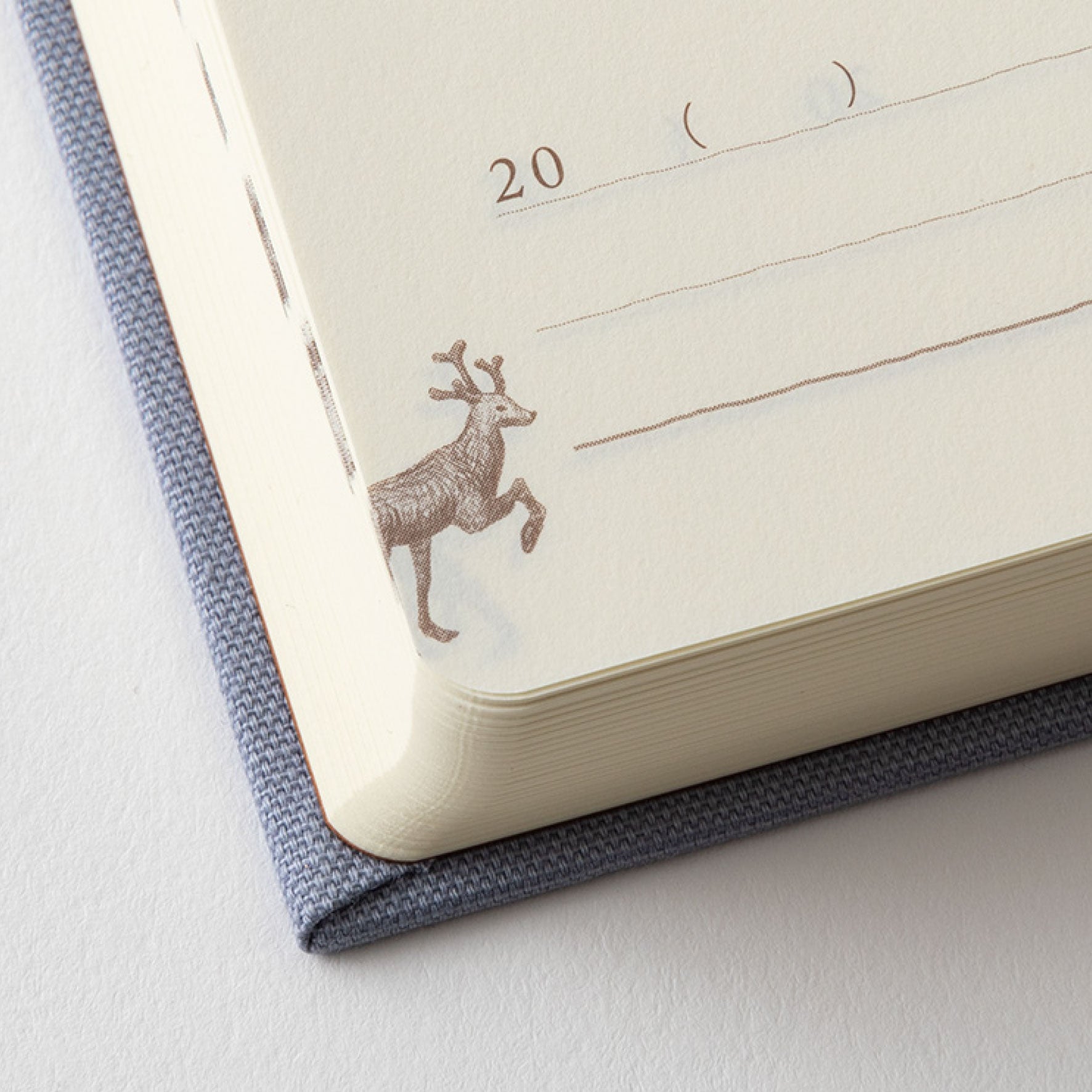 Midori - Daily Journal - Mini - 3 Years - Blue-Purple
