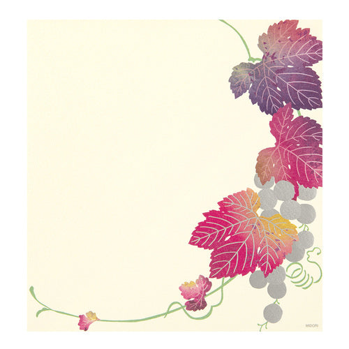 Midori - Letter Set - Kami - Grapes