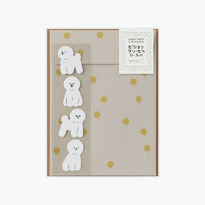 Midori - Letter Set - Animals - Bichon Frisé