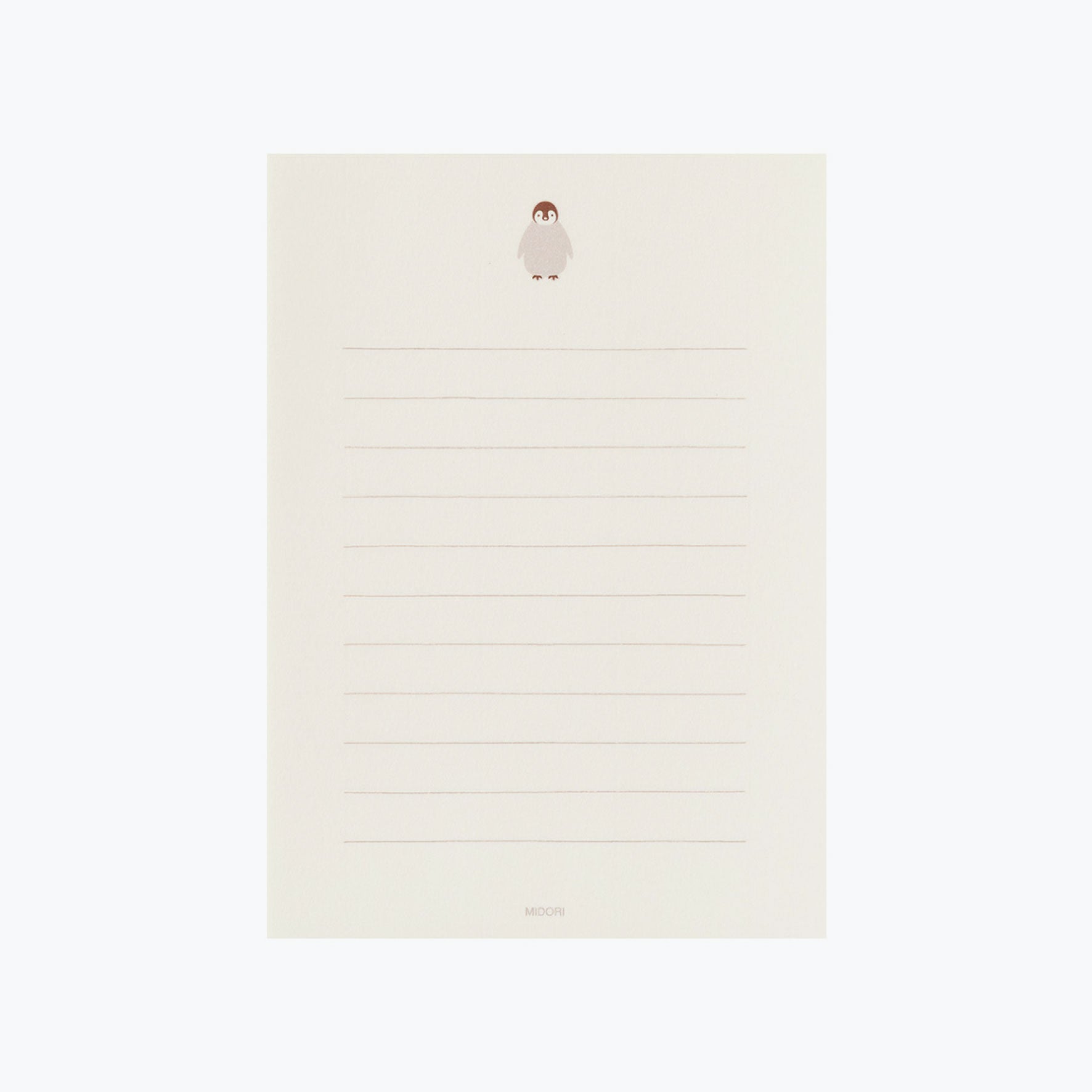 Midori - Letter Set - Animals - Penguin
