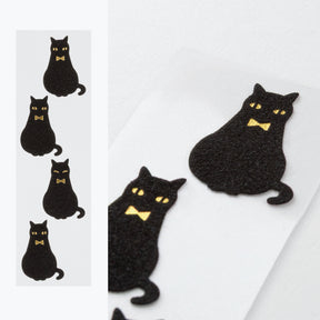 Midori - Letter Set - Animals - Black Cat