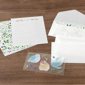 Midori - Letter Set - Animals in Nature - Bird