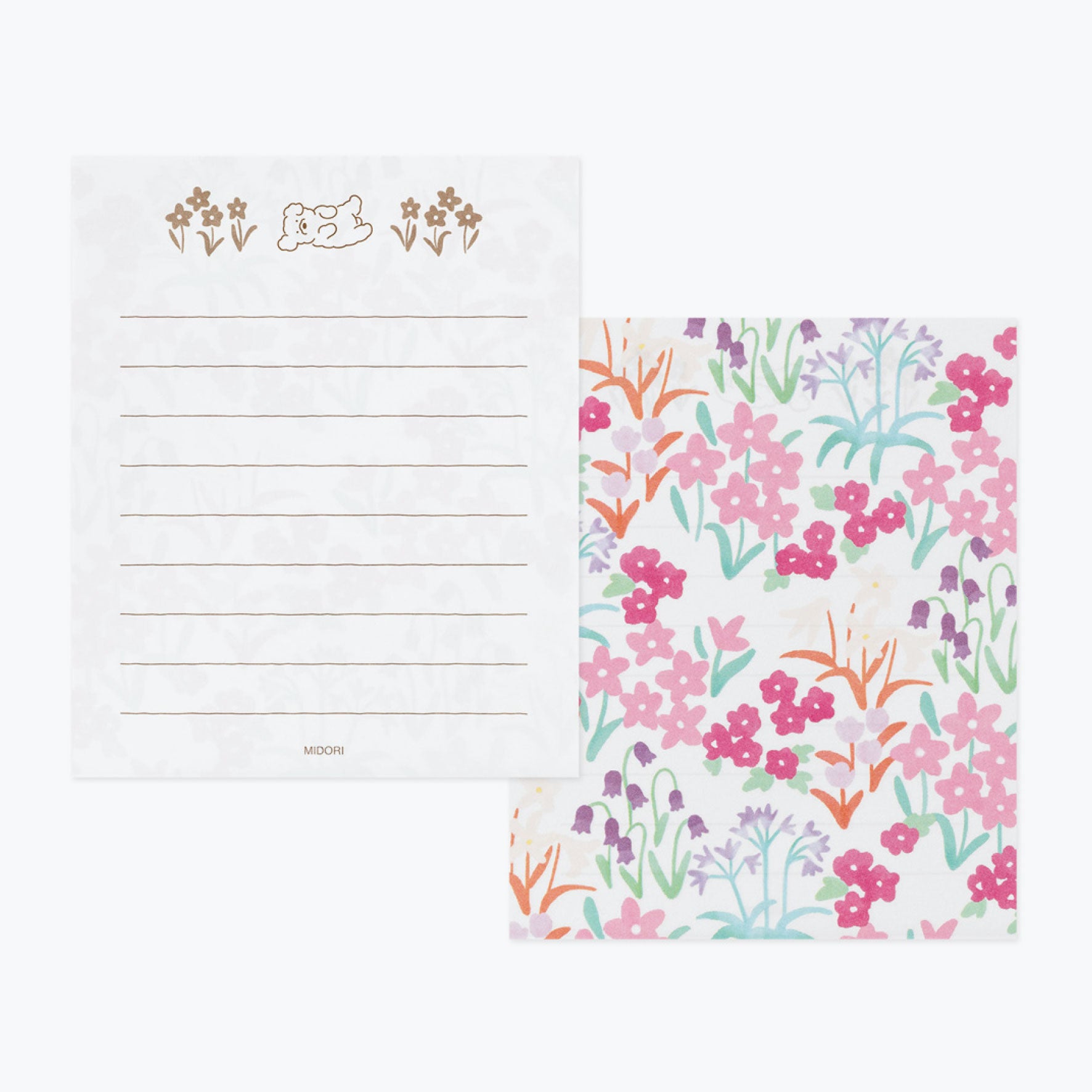 Midori - Letter Set - Animals in Nature - Dog