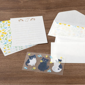 Midori - Letter Set - Animals in Nature - Cat