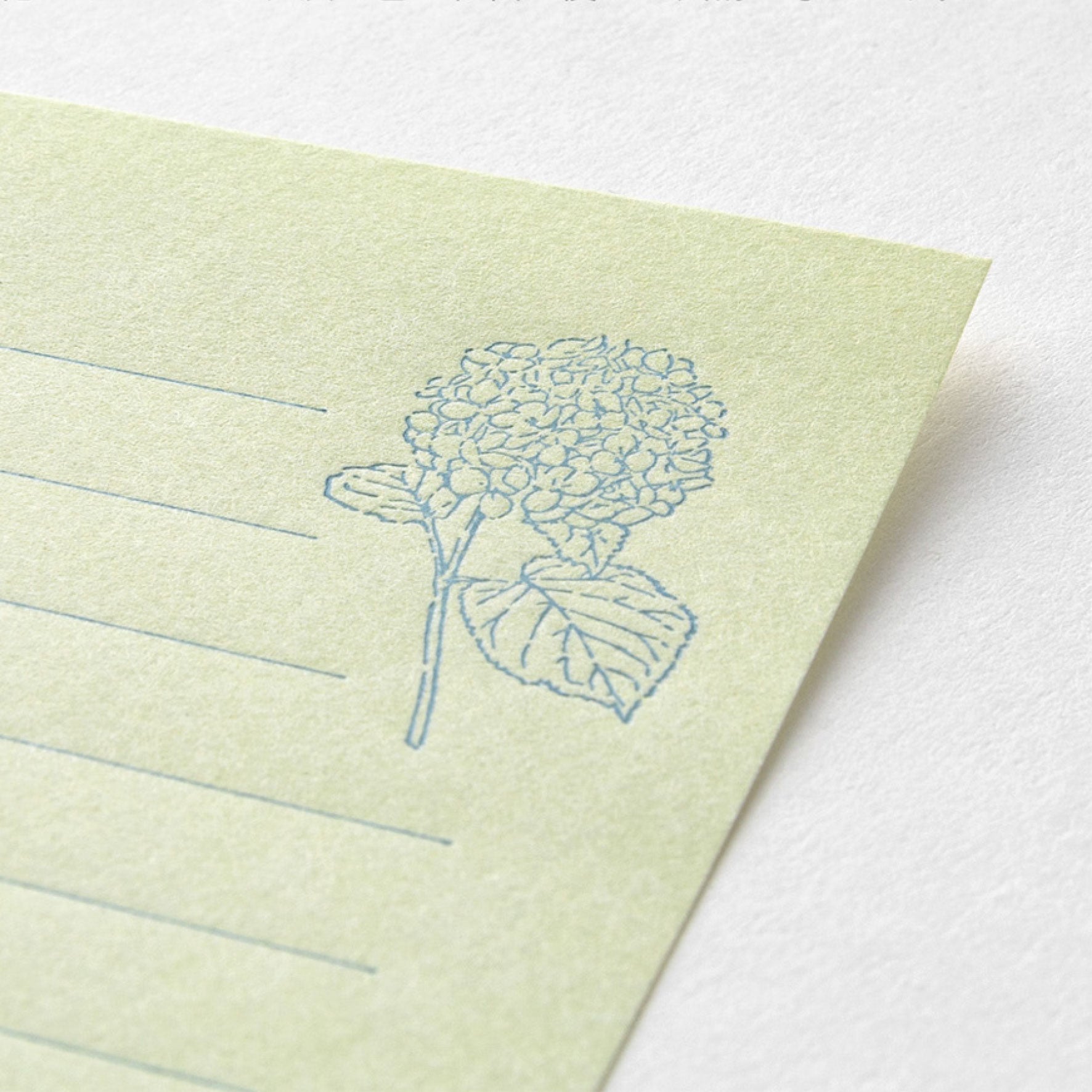 Midori - Letter Set - Hanairo Washi - Green