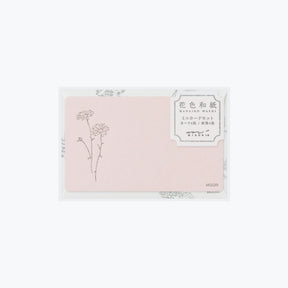Midori - Card Set - Hanairo Washi - Pink