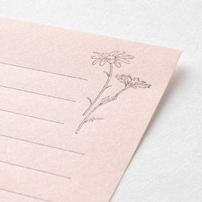 Midori - Letter Set - Hanairo Washi - Pink