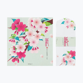 Midori - Letter Set - Kami - Cherry Blossom