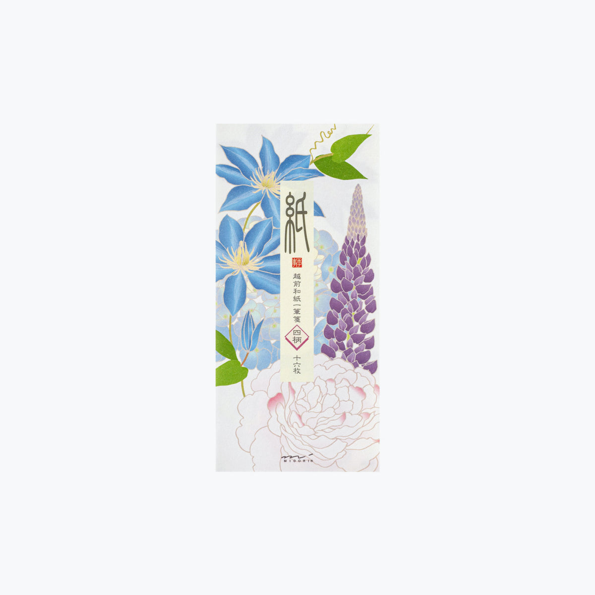 Midori - Letter Pad - Kami - Summer Flowers
