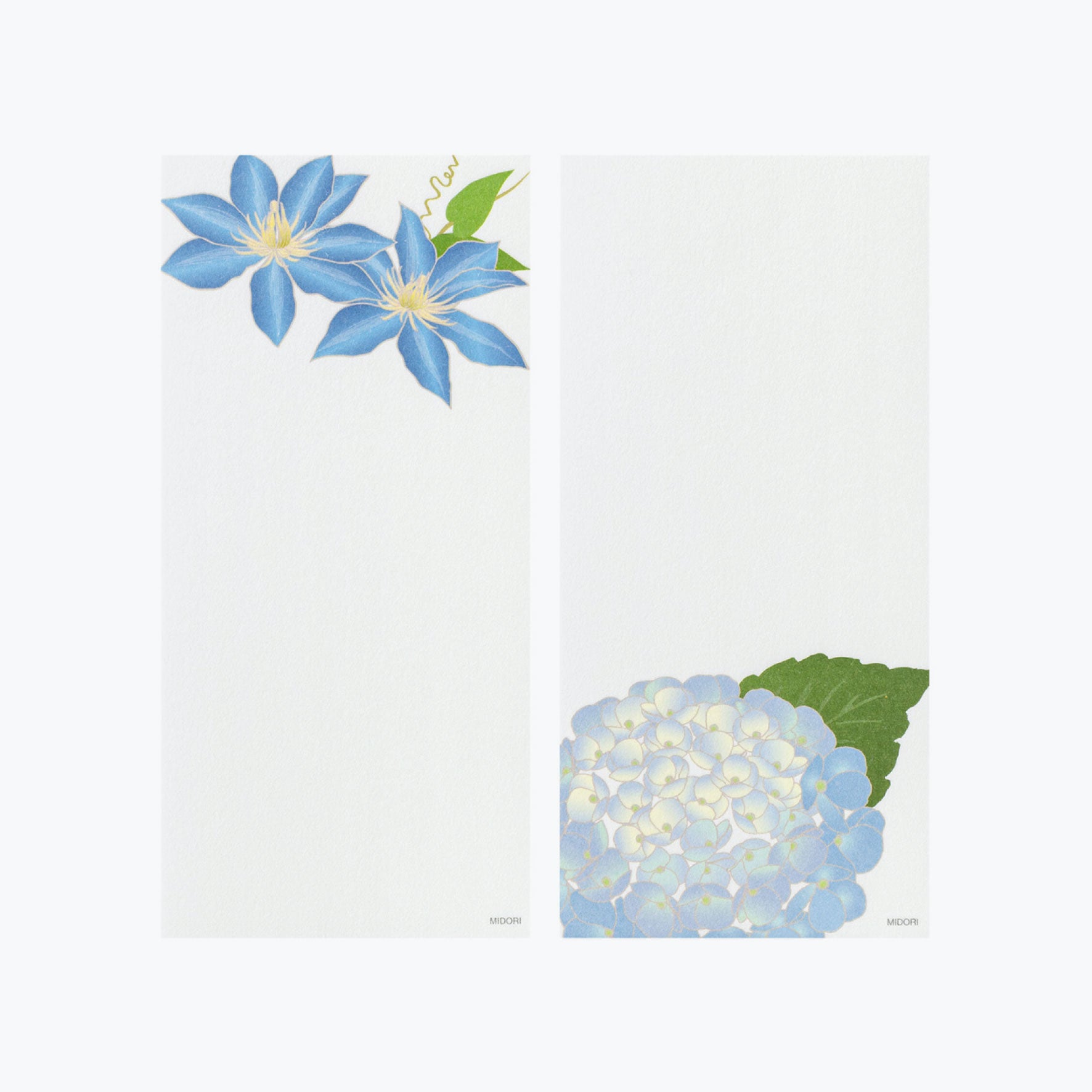 Midori - Letter Pad - Kami - Summer Flowers