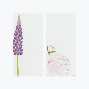 Midori - Letter Pad - Kami - Summer Flowers