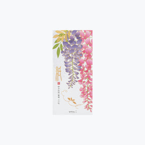 Midori - Letter Pad - Kami - Wisteria Silk