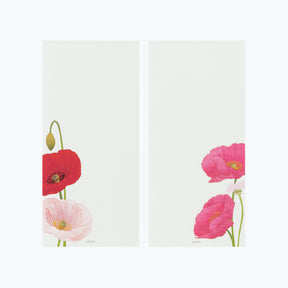 Midori - Letter Pad - Kami - Poppy