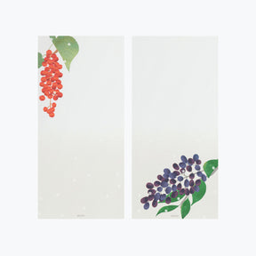 Midori - Letter Pad - Kami - Winter Fruit
