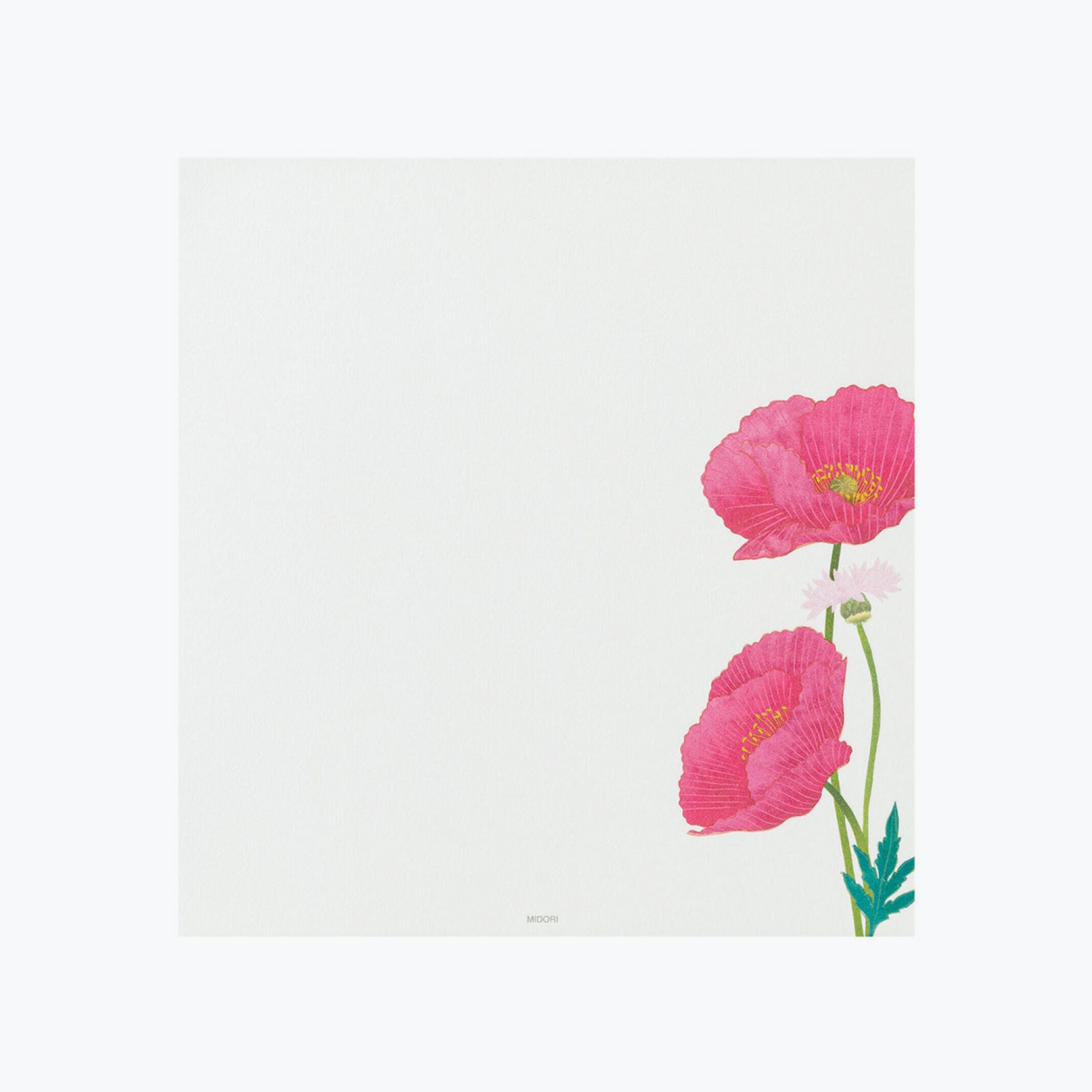 Midori - Letter Set - Kami - Poppy